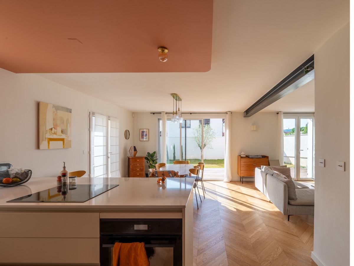 Séjour après rénovation complète